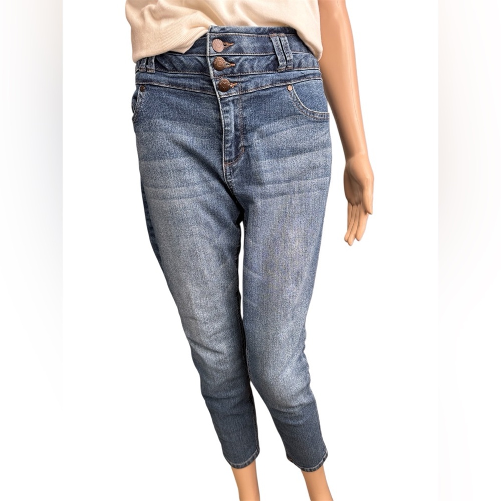 Blue Spice High Rise Denim Jeans